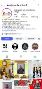 Kunjir Public School is Top CBSE School in Manjari Pune